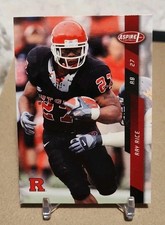 Ray Rice 2008 SAGE Aspire #14 Rutgers Scarlet Knights