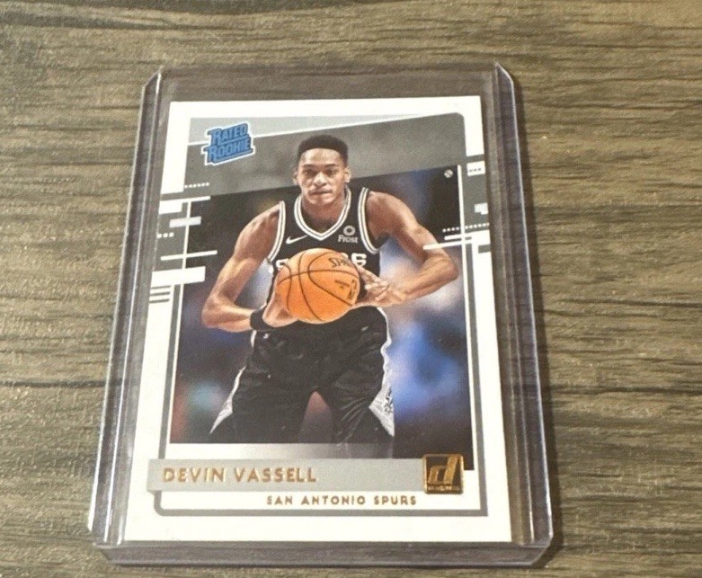2020-2021 Donruss Basketball #206 Devin Vassell Rated Rookie Spurs
