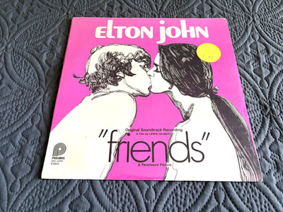 ELTON JOHN FRIENDS  ORIGINAL SEALED ''NEVER PLAYED'' VINTAGE VINYL RECORD ALBUM