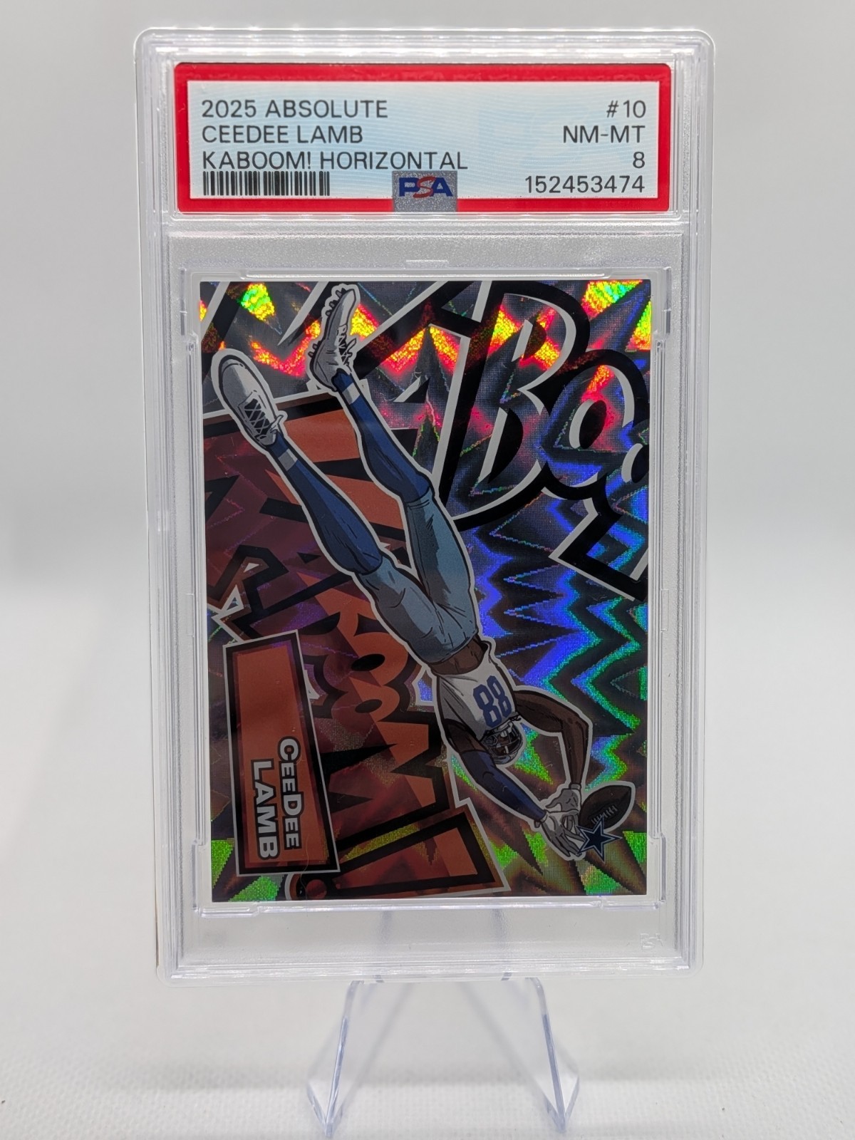 2025 Panini Absolute - Kaboom! Horizontal CeeDee Lamb #10