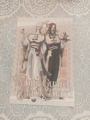 Identity V Black and White Animatic Fair Bonus Postkarte