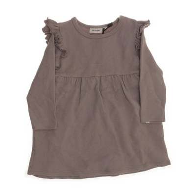 Lil'Atelier, Kleid, Größe: 86, Beige, Bio-Baumwolle/Elasthan, Einfarbig #NAk