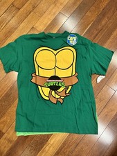 Teenage Mutant Ninja Turtles Nickelodeon T Shirt With Cape Costume Size Adult XL