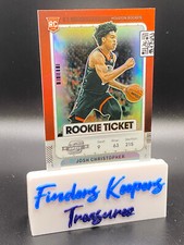 2021-22 JOSH CHRISTOPHER CONTENDERS OPTIC BASKETBALL RED PRIZM ROOKIE TICKET #5