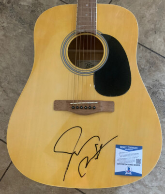 Darius Rucker Body Signed Autographed Acoustic Guitar Beckett Certified #2