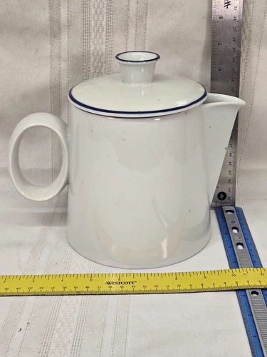 Dansk Niels Refsgaard Blue Mist Stoneware Coffee Pot w/ Lid Excellent Condition