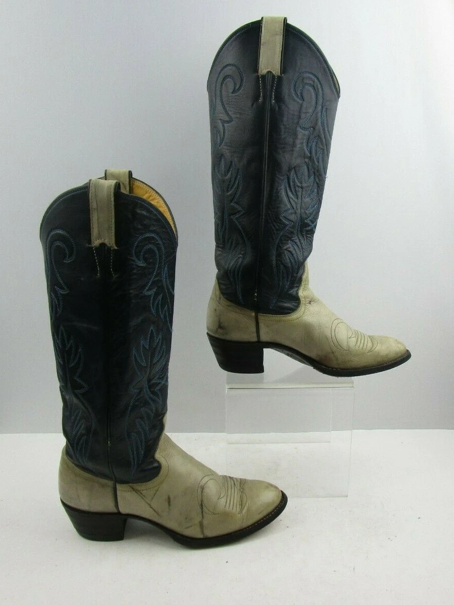 Justin hotsell blue boots