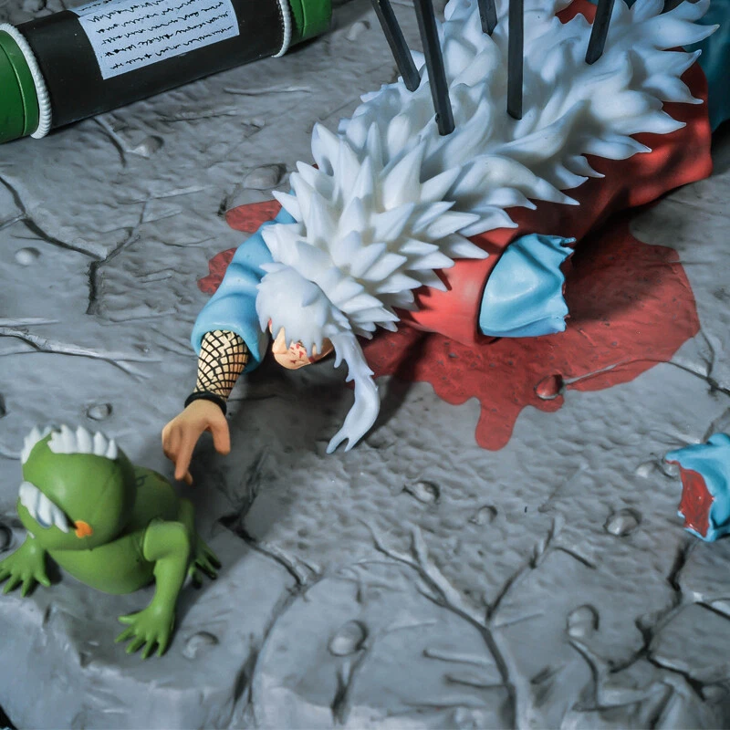 Jiraiya Pain Death Scene Toad Sage Model Statue Action Figure Figurine Naruto - Image 3 of 4