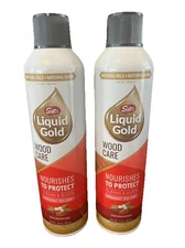 Scott's Liquid Gold Wood Polish - Wood Care 10oz Lot Of 2
