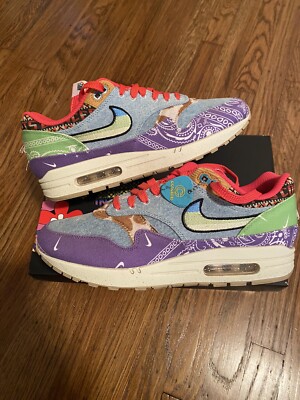 Nike Air Max 1 SP Concepts Far Out Purple Blue DN1803-500 Men's Shoes Sz 11