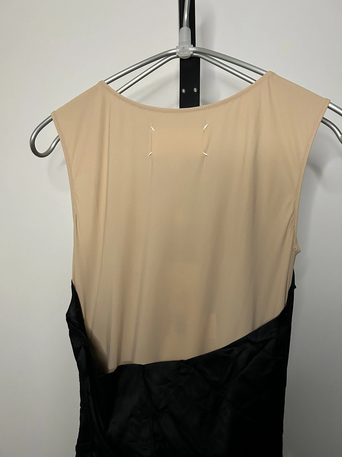 Body abito Maison Margiela a strati pieghe 40 IT nuovo con etichette