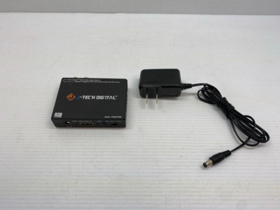 J-Tech Digital HDMI 1.4 Audio Extractor De-Embedder 4K@30Hz Optical SPDIF