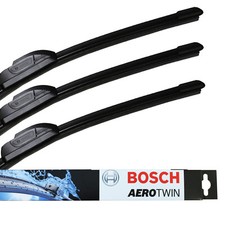 Bosch Aerotwin Retro Front & Rear Wiper Blades Genuine Windscreen Window Kit/Set