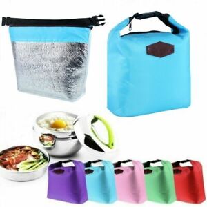 Portable Adult Kids Thermal Insulated Lunch Bag Picnic Food Storage Lunch Pouch