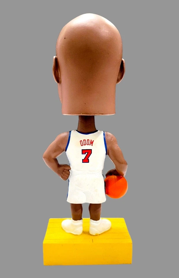LOS ANGELES CLIPPERS LAMAR ODOM BALONCESTO BOBBLEHEAD 2001 CUBIERTA SUPERIOR Foto 3 de 4