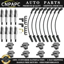 Cnpapc 8 Ignition Coil & Plugs set Wries for 2000 Chevrolet Camaro 5.7L V8 UF192