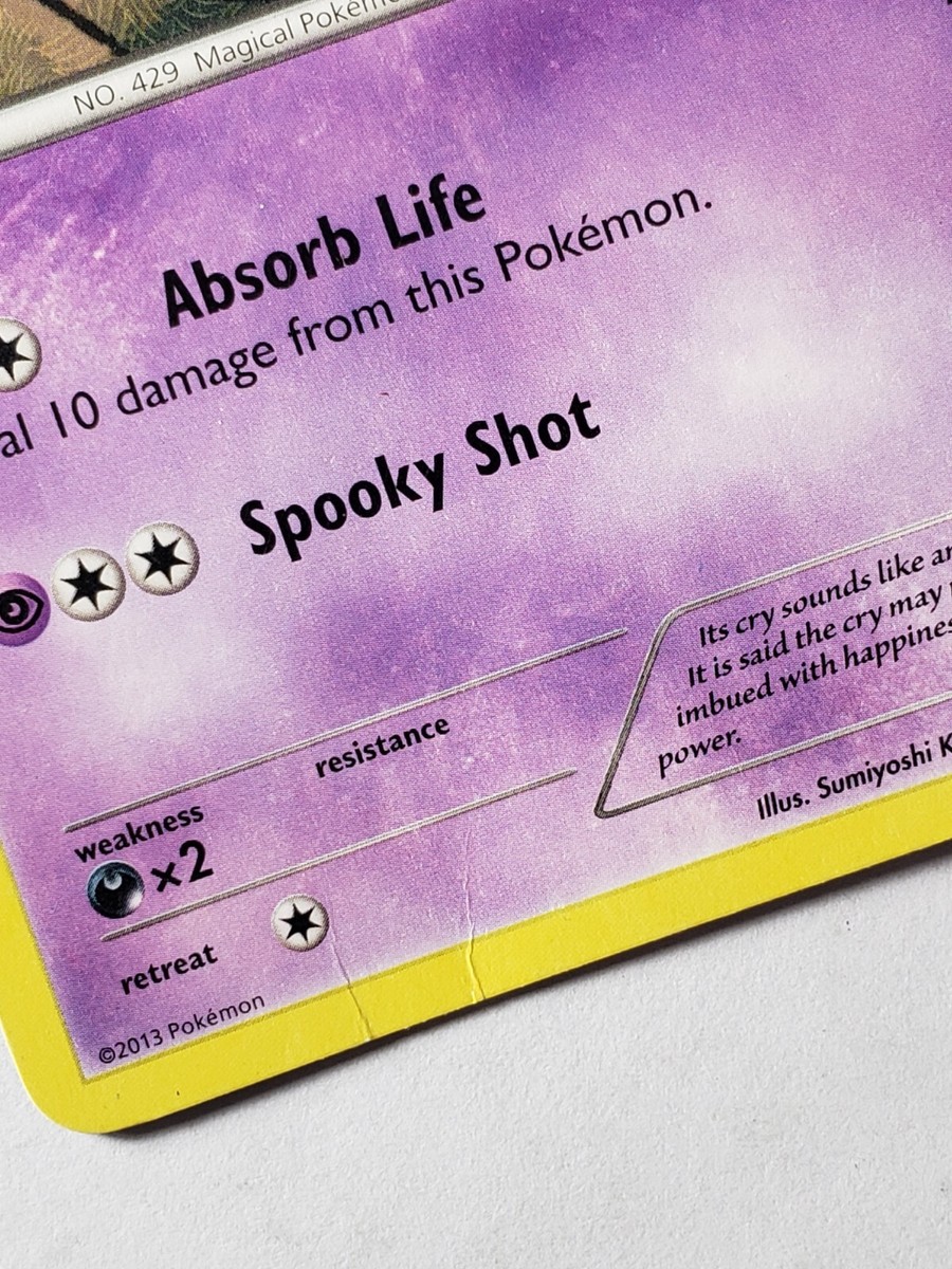 Mismagius 58/113 PL - RARE Legendary Treasures Pokemon Card