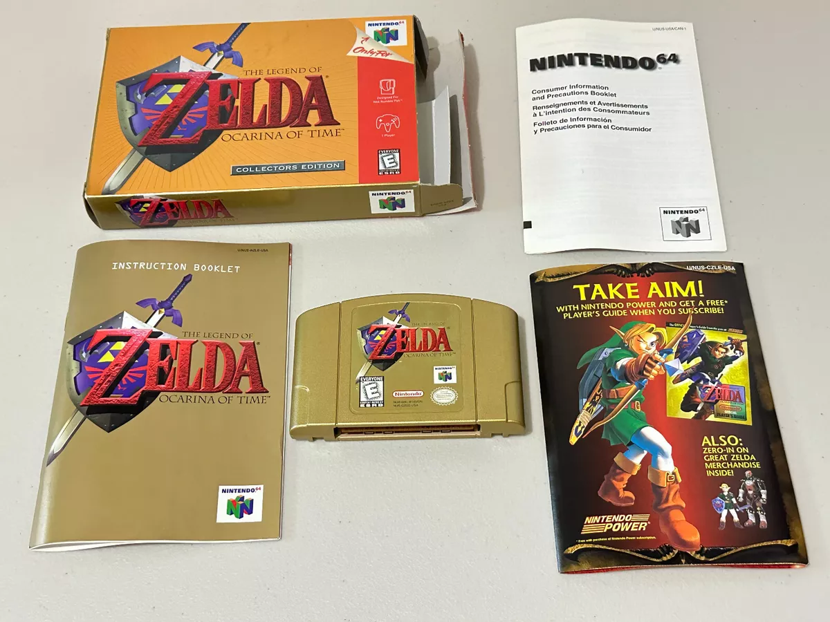 The Legend of Zelda: Ocarina of Time (Collector's Edition) - (N64) Nintendo  64 [Pre-Owned]