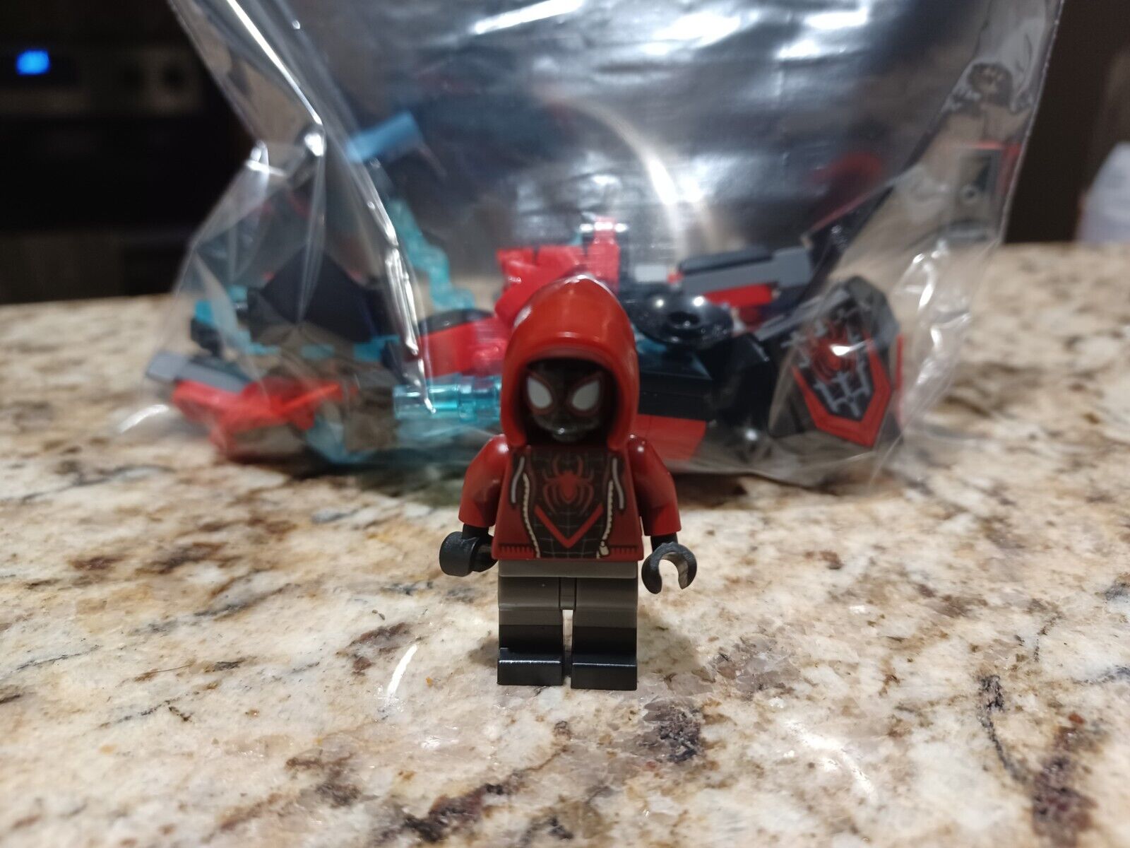 LEGO 76171 Marvel: Spider-Man Miles Morales Mech Armor Pieces. Not Complete
