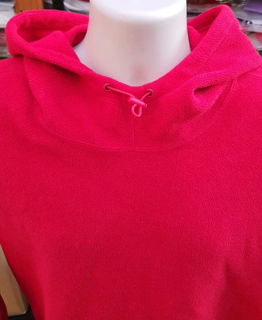 Felpa con cappuccio FW20 Supreme Polartec taglia M media rossa felpa pullover pile