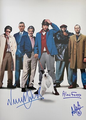 Jones, Ford & Beckwith dreifach signiertes Snatch A3 Querformat Poster mit Echtheitszertifikat