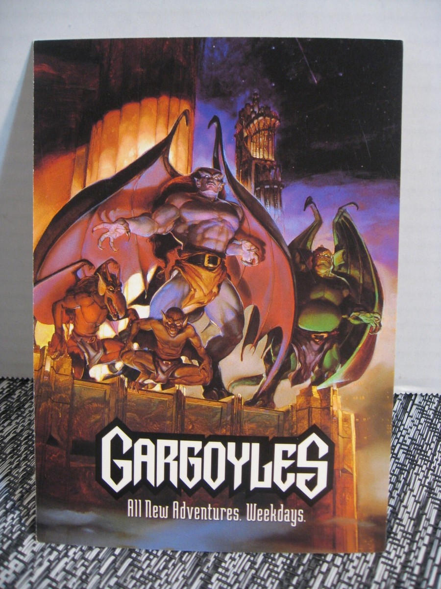 Gargoyles Animated TV Show Series Promotional Postcard - 1995 | eBay