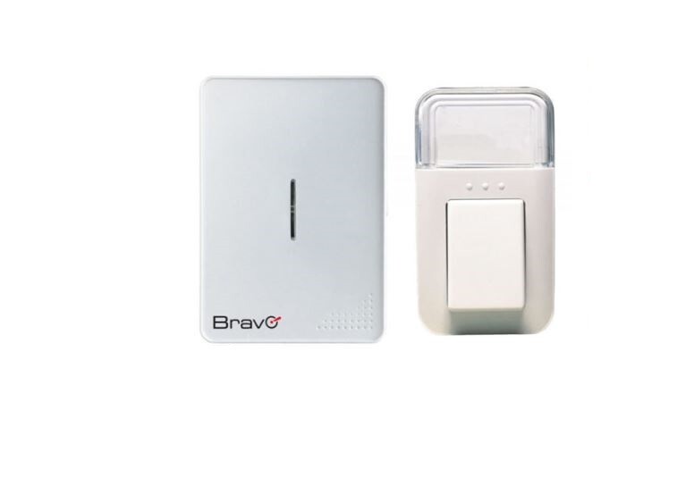 Campanello con segnale luminoso wireless senza fili con alimentazione 220V BRAVO