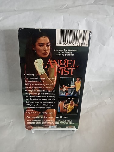 Angel Fist VHS Action Cat Sassoon 1993 New Horizons Video Rare - Picture 3 of 3