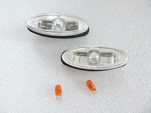 Smoke Side Marker Fender Lights For 1992-1995 Mazda RX7 RX-7 FD3S – Set