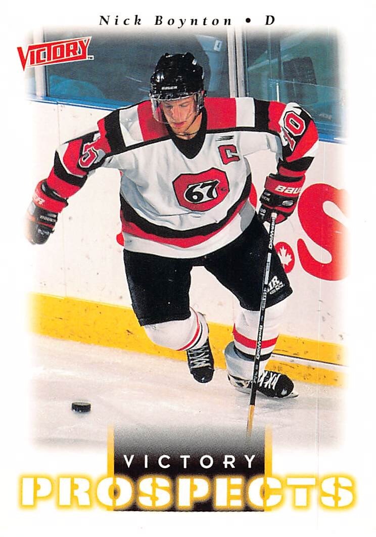 1999-00 Upper Deck Victory Hockey Nick Boynton RC #372 NM/MT BOSTON BRUINS