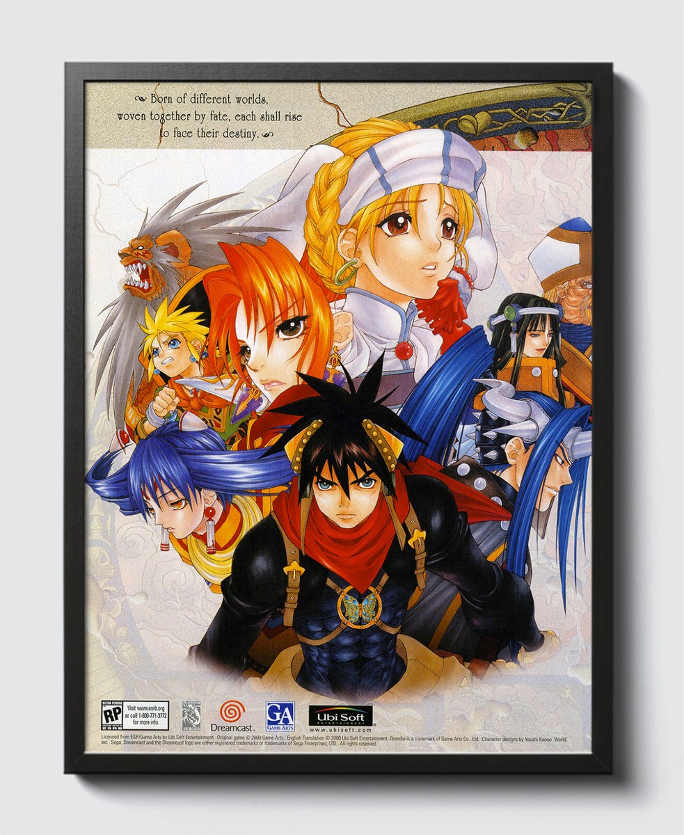 GRANDIA II グランディア2 B2サイズ 販促ポスター GRANDIA II グランディア2 B2サイズ 販促ポスター - メルカリ