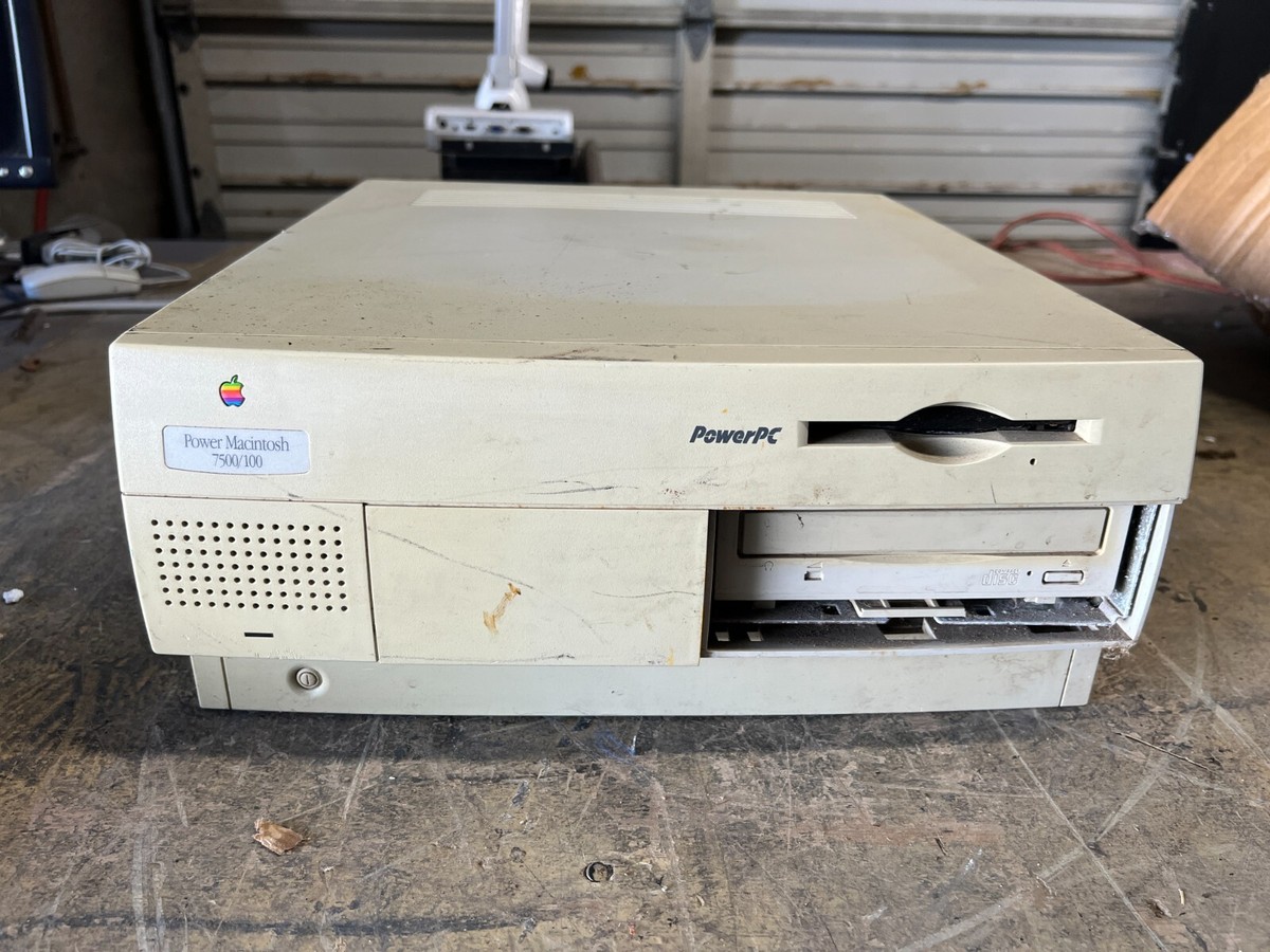 1995 Apple Power Macintosh 7500/100 Model M3979 PowerPc | eBay