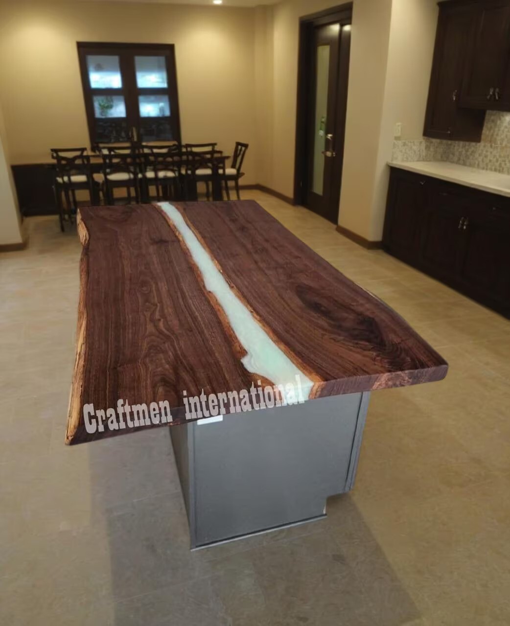Epoxy Kitchen Counter / Bar counter / Coffee counter / River Counter top