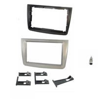 Mascherina  autoradio 2 DIN per Alfa romeo MITO grigio