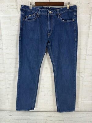 GAS Mens Jeans Morris Straight Slim Fit Size 36x28