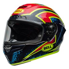 Casco Integrale Bell Race Star Flex Dlx Xenon Blu Lucido Retina