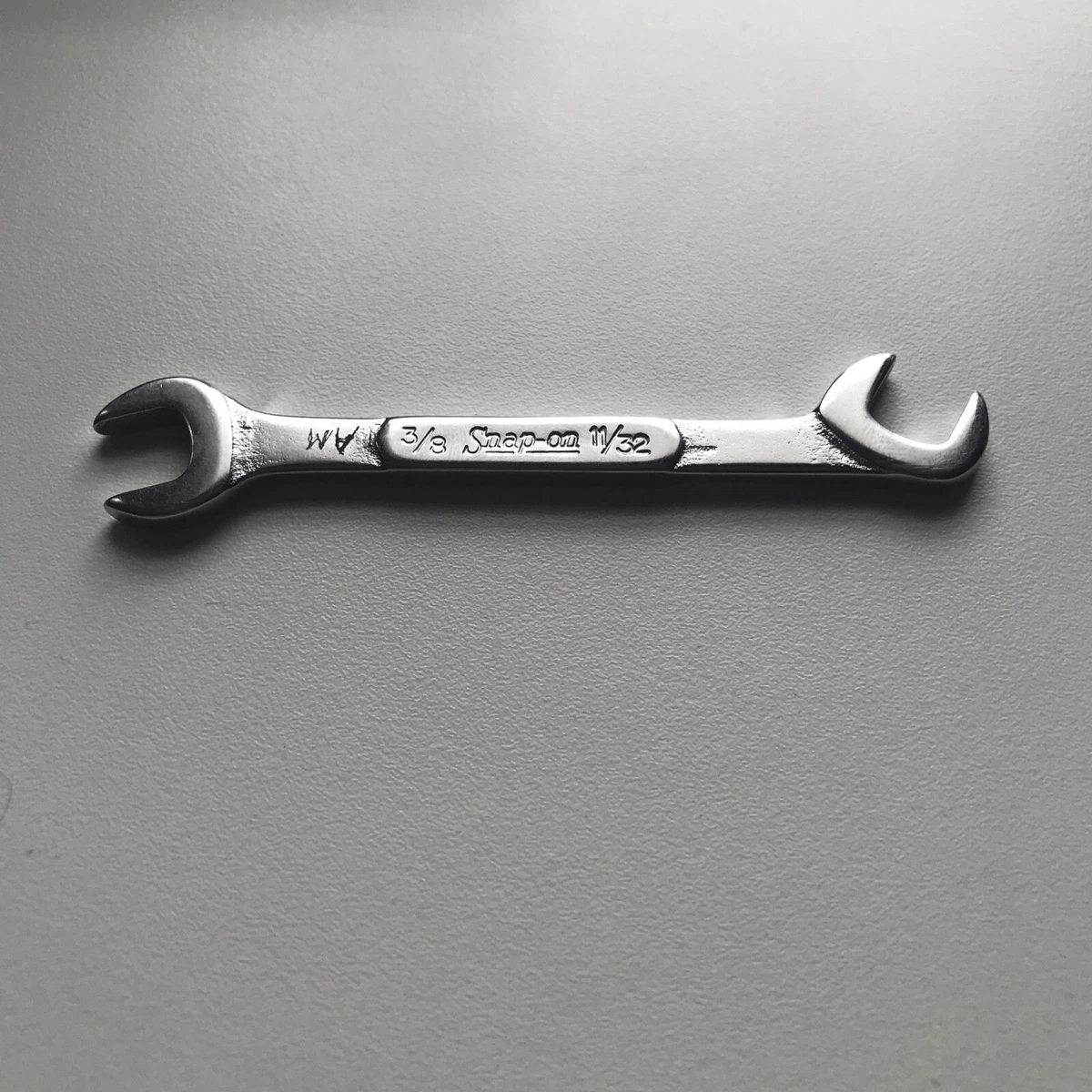 SNAP ON TOOLS SAE 11 32 AND 3 8 OFFSET IGNITION WRENCH PART