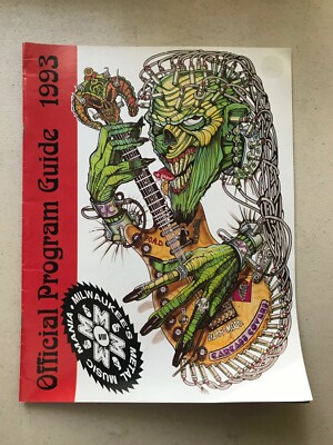 Milwaukee Metal Fest Program Guide 1993 Concert Program Metalfest Body Count