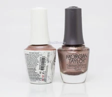 Gelish DUO Soak Off Gel Polish + Morgan Taylor Nail Lacquer - #073 No Way Rosé
