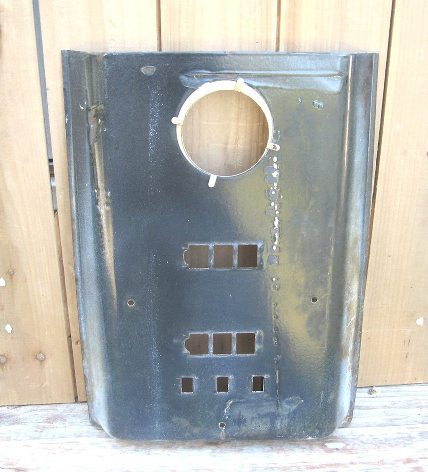 Vintage Tokheim Enamel Porcelain Metal Gas Pump Face Plate Panel eBay
