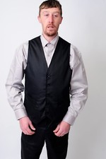 Hospitality Catering Waistcoat Bar Staff Waiters Waist Coats In 6 Colours 