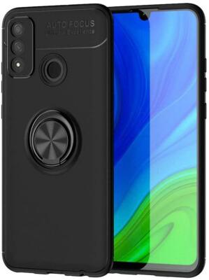 Étui Smartphone 2 En 1 Premium : Housse TPU/silicone Gel + Béquille/bague Magnétique - Gukas