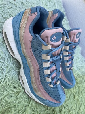 NIKE AIR MAX 95 LX 'PONY' AA1103-002 WOMENS SIZE 7.5 BLUE PINK