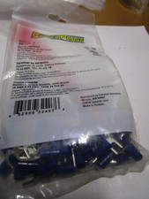 16-14 AWG 8 Stud Vinyl Insulated Butted Seam Fork Terminal QTY 100