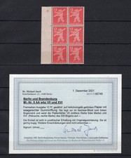 AB Berlin-Brandenburg 5 AA wbz VII und XVI - postfrisch - Befund BPP (BEF19)