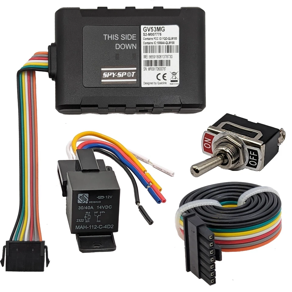 4G Hardwire Kill Switch GPS Vehicle Tracker Real Time Disable Ignition Starter - Image 3 of 4