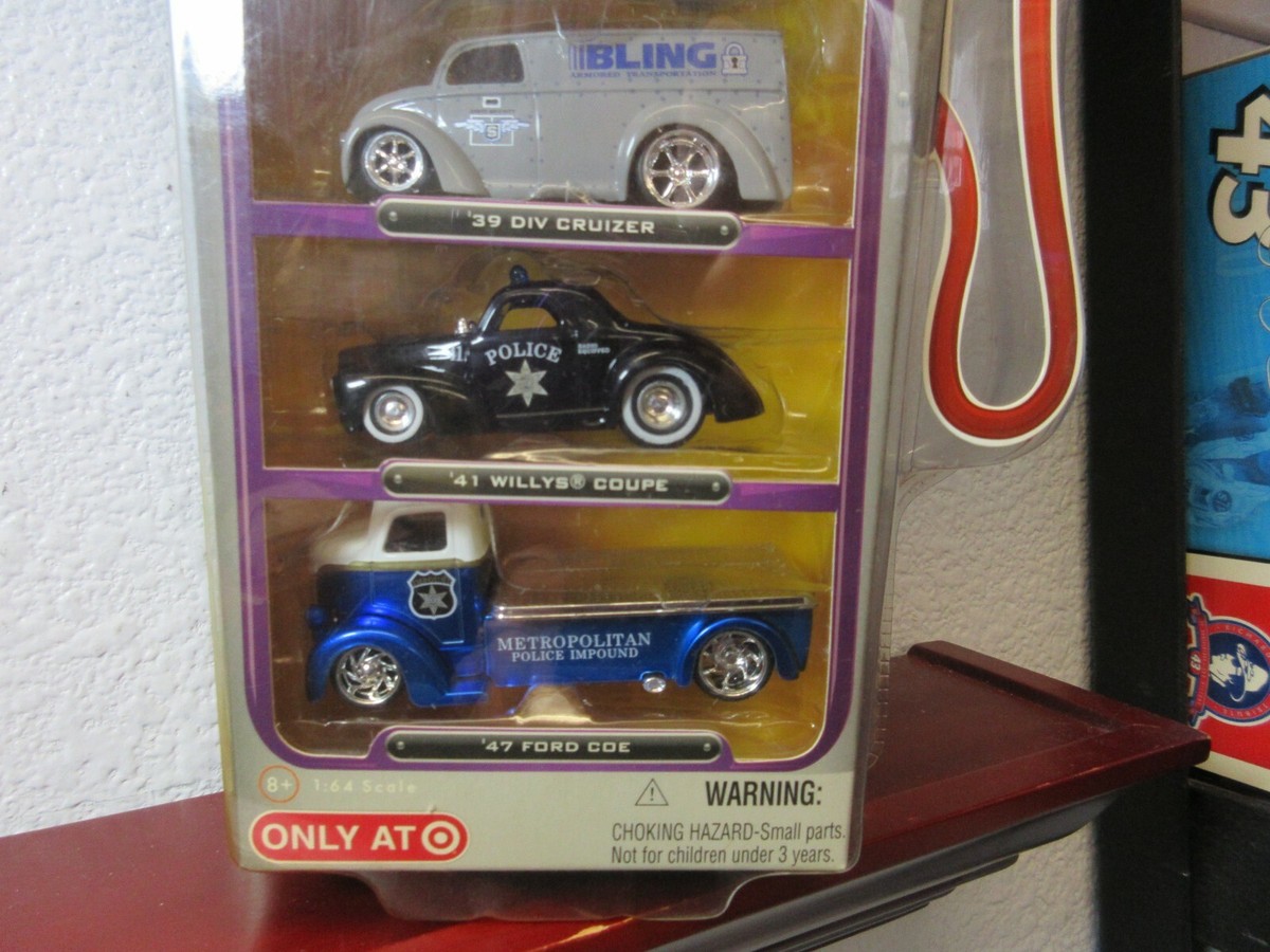 ★レア JADA TOYS  D-RODS 限定5台セット COEなど★ Target Only / Limited Edition 1/10,000 JADA D-RODS 5 CAR SET