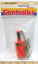 30 volt TRADESHIP 1/24 1/32 Slot Car DELUXE MODEL CONTROLLER +Alligator Clips!