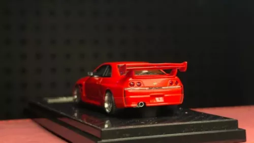 404Error 1:64 rot JDM Skyline GTR R33 Sportmodell Druckguss Harz Auto - Bild 8 von 10