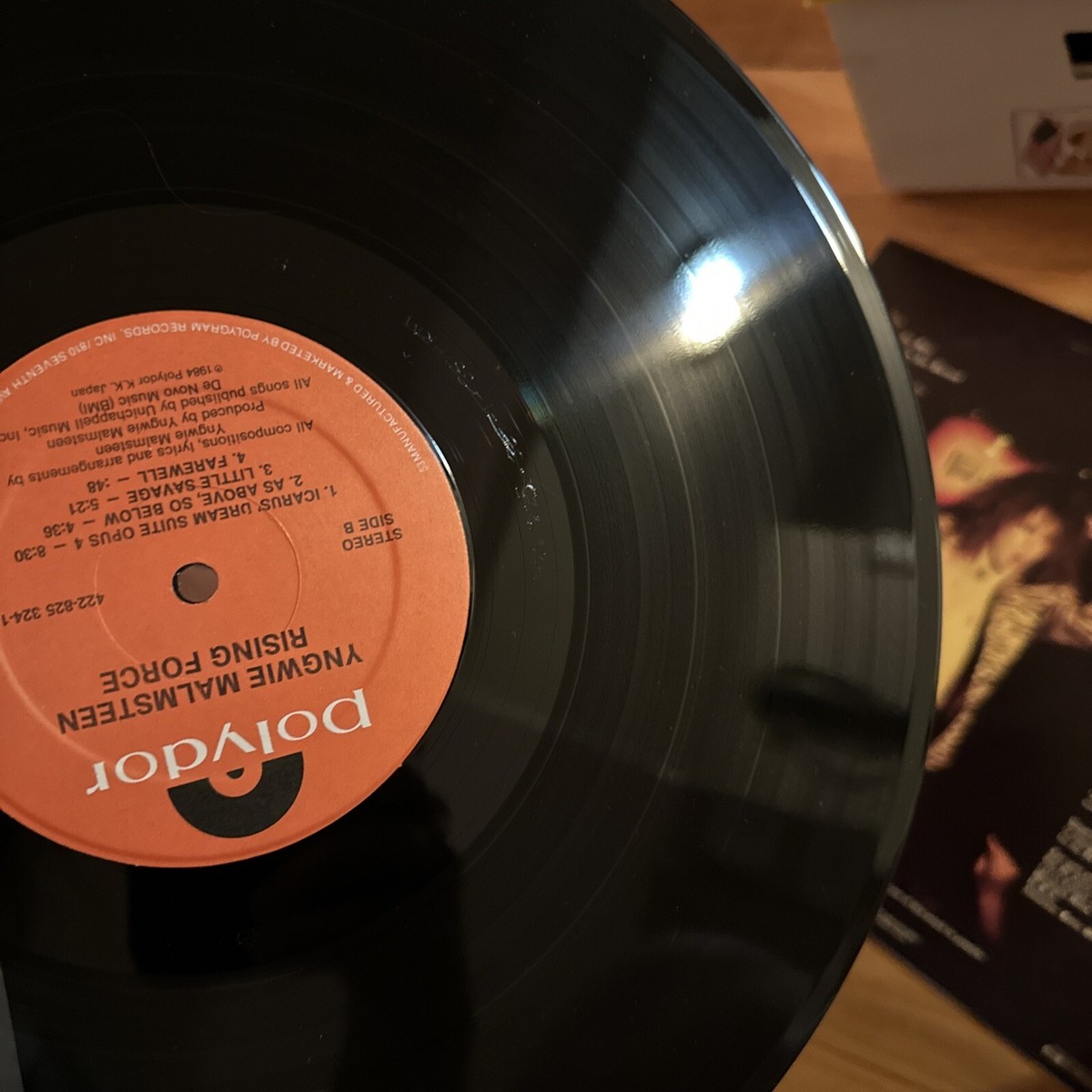 Yngwie J. Malmsteen Rising Force 1984 Vinyl Polydor 422 825 324